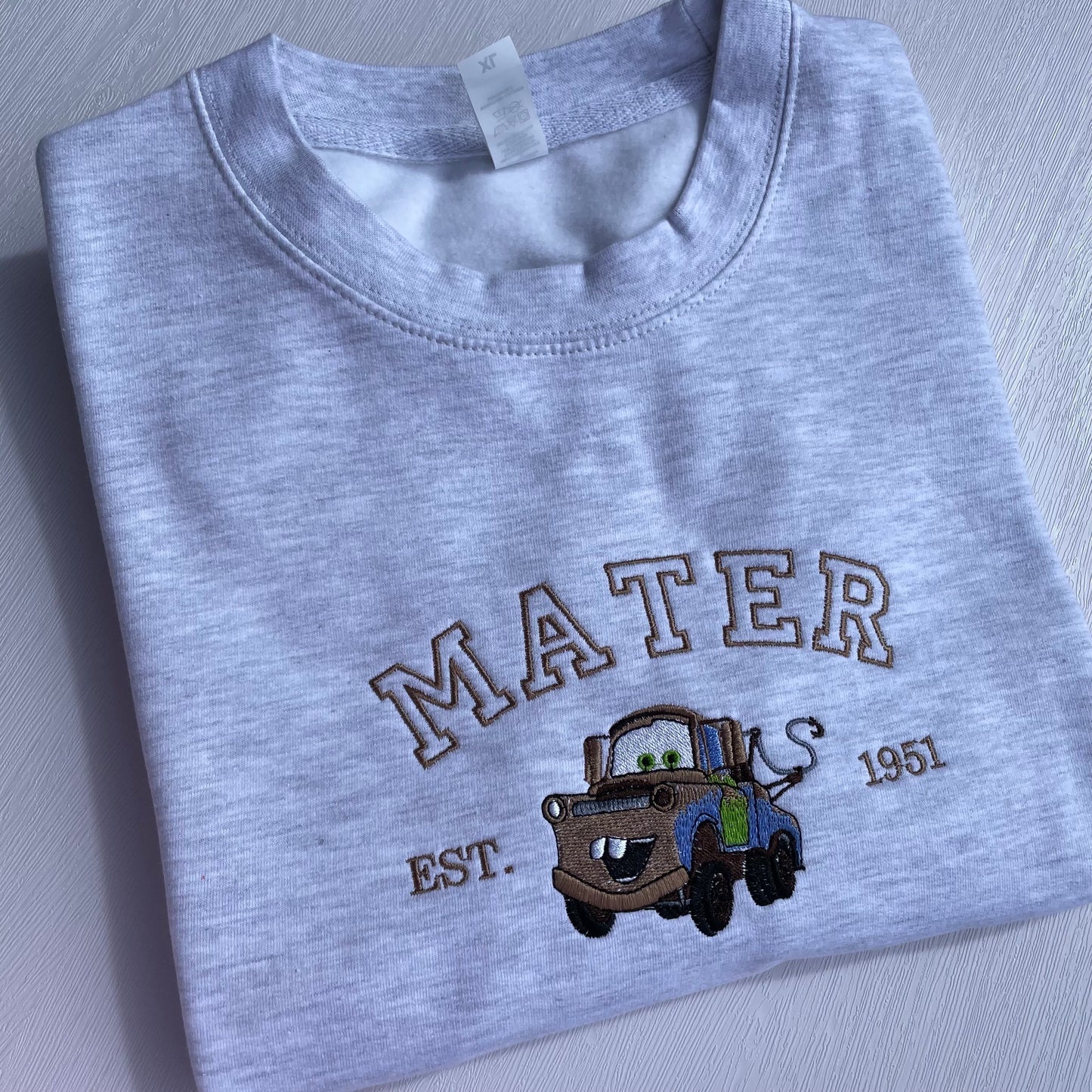 Mater Embroidered Sweatshirt - Cars