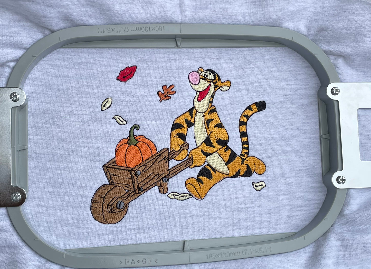 Tigger Fall Embroidered Sweatshirt