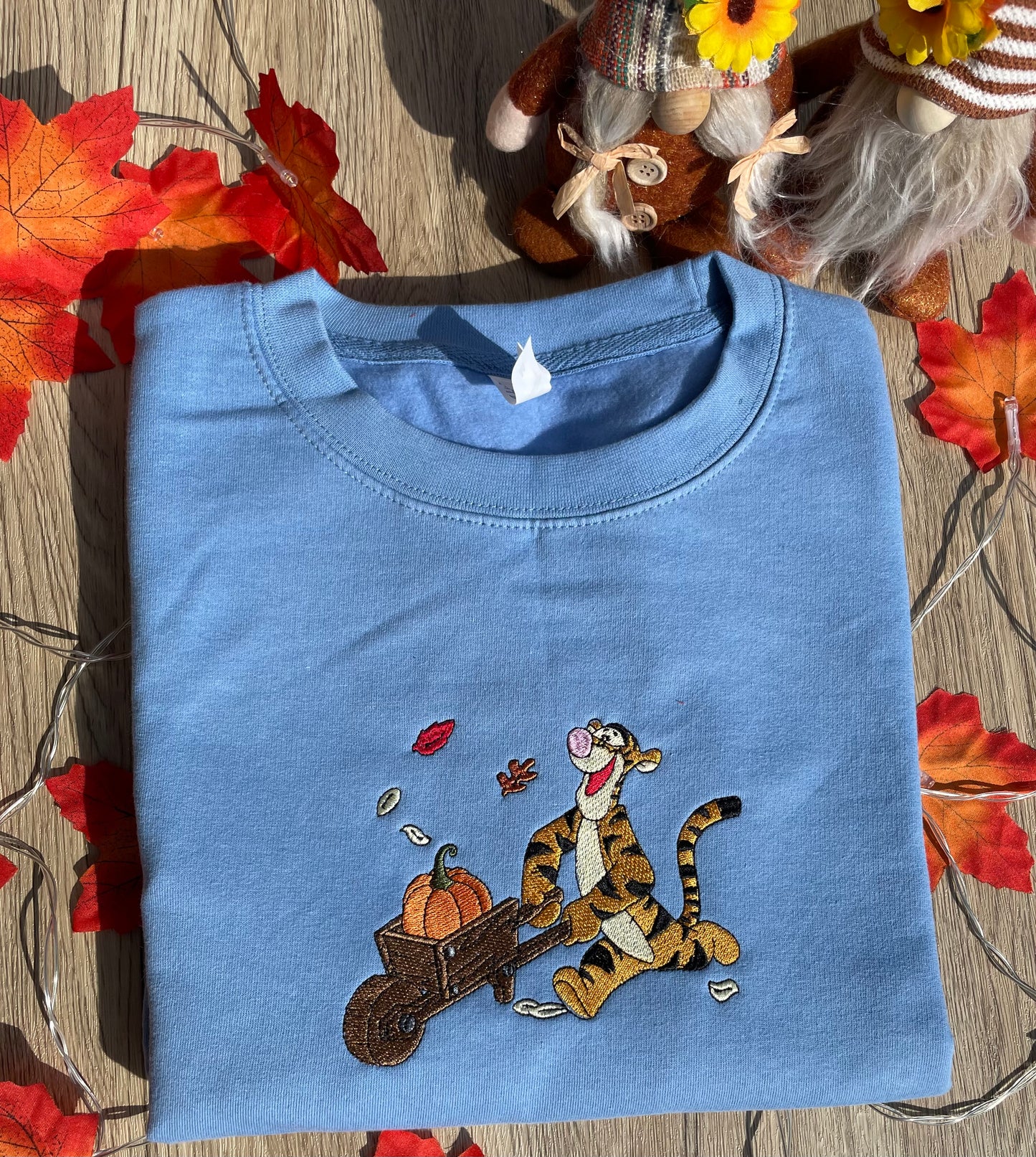 Tigger Fall Embroidered Sweatshirt