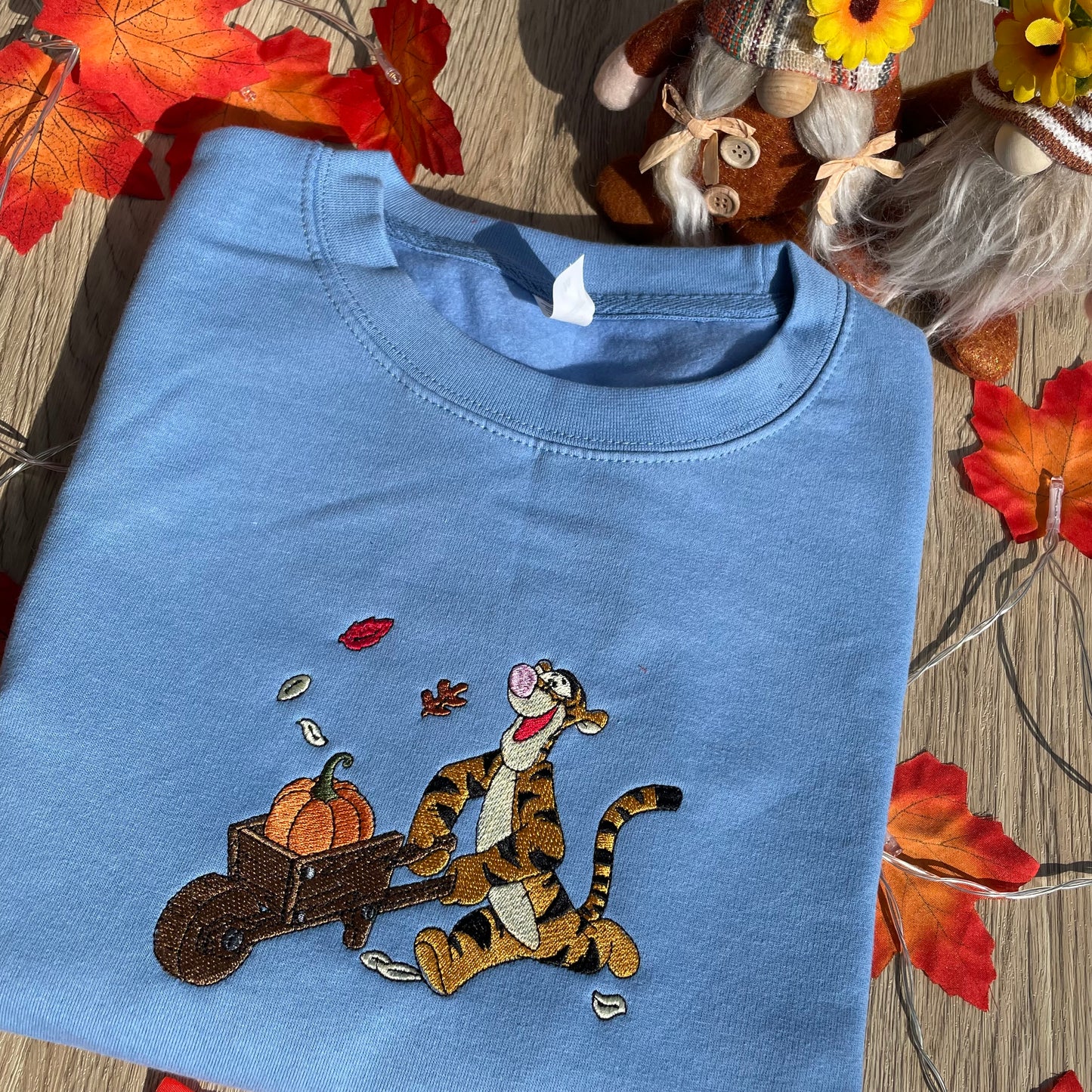 Tigger Fall Embroidered Sweatshirt