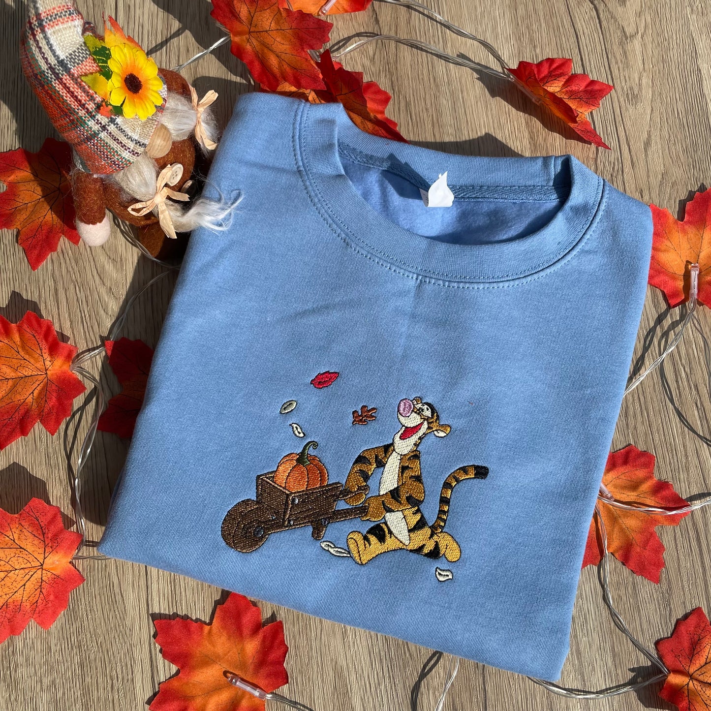 Tigger Fall Embroidered Sweatshirt