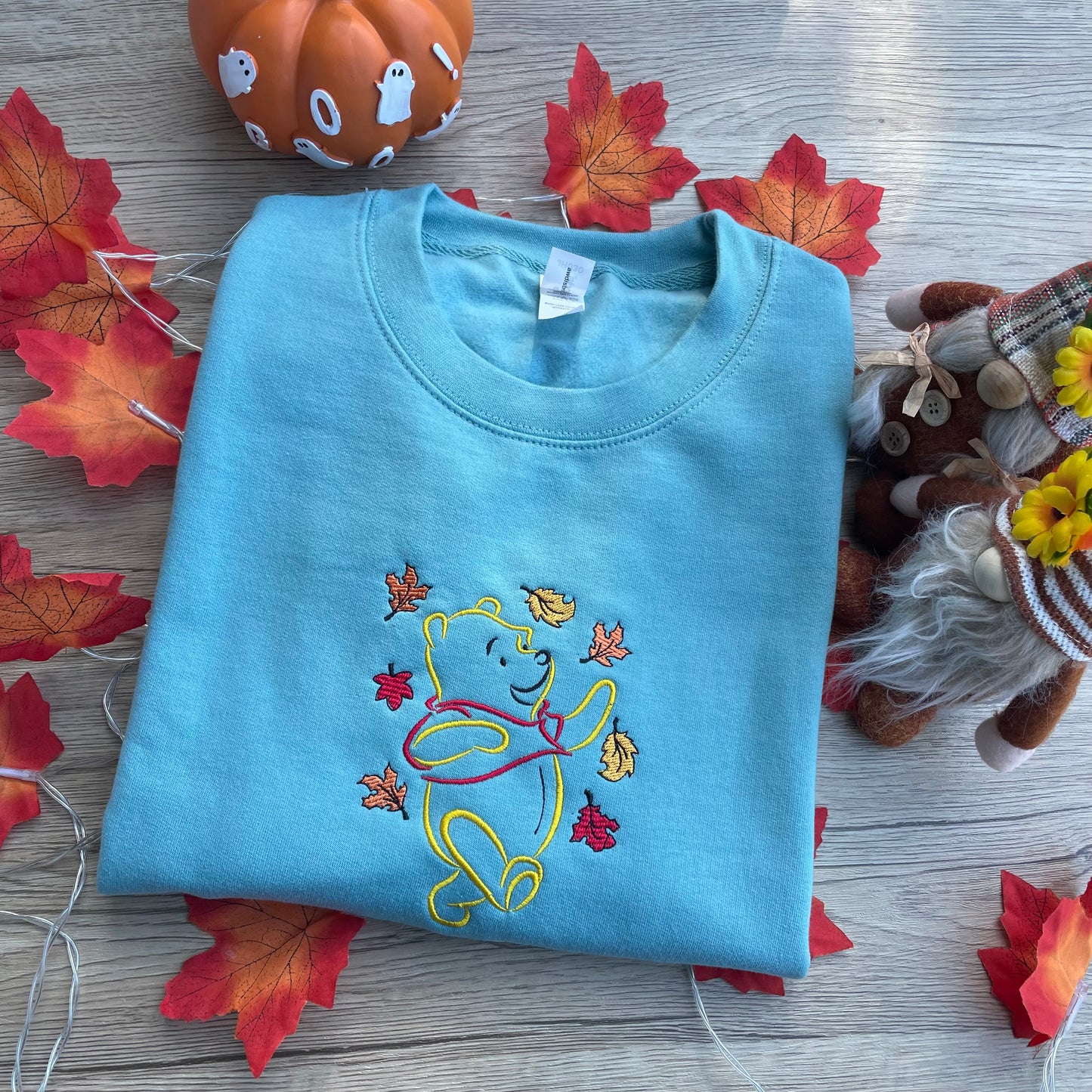 Winnie the Pooh Fall Embroidered Sweatshirt