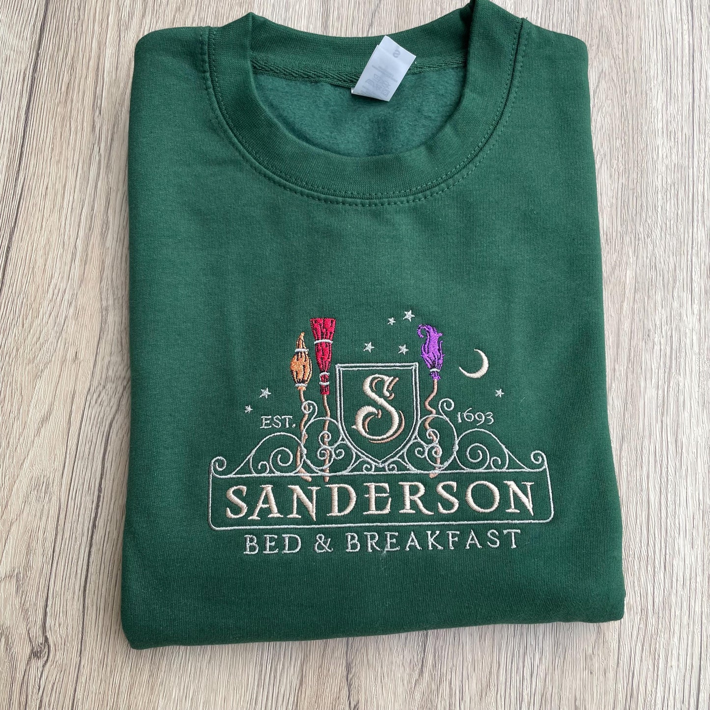Sanderson Sisters Embroidered Sweatshirt