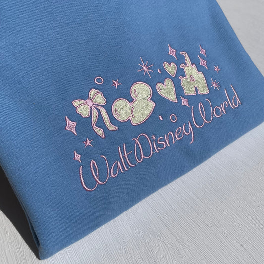 Walt Disney World Embroidered Sweatshirt