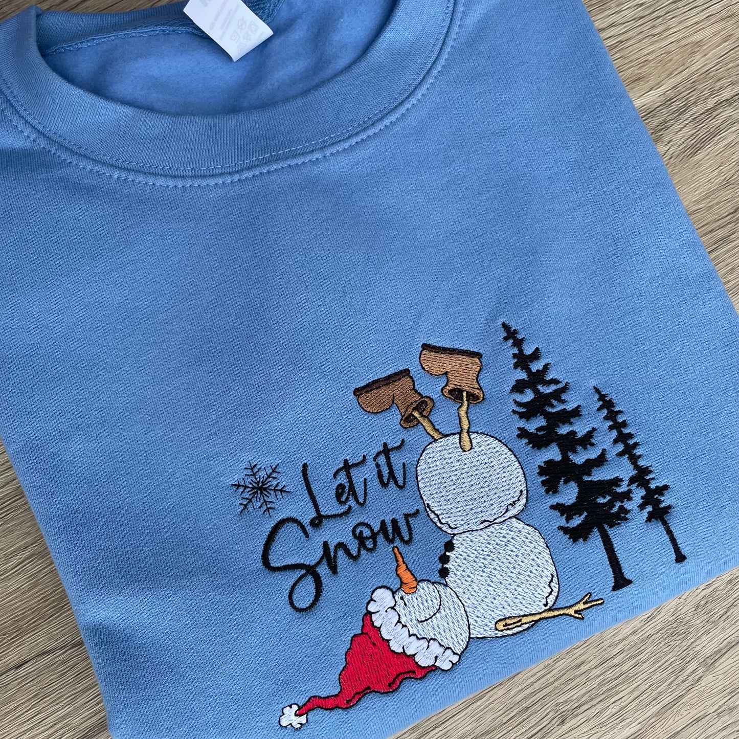Snowman Funny Christmas Sweatshirt