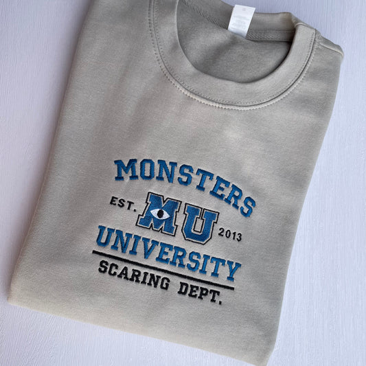 Monsters University Embroidered Sweatshirt