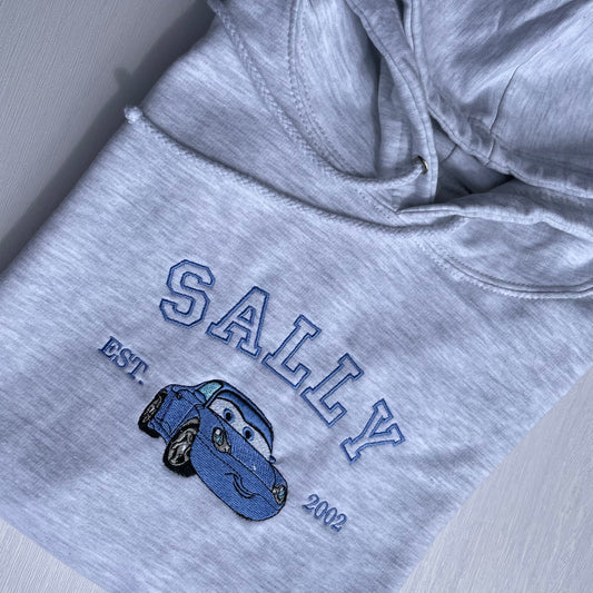 Sally Cars Embroidered Sweatshirt