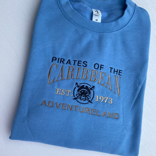 Pirates of the Caribbean Adventureland Embroidered Sweatshirt