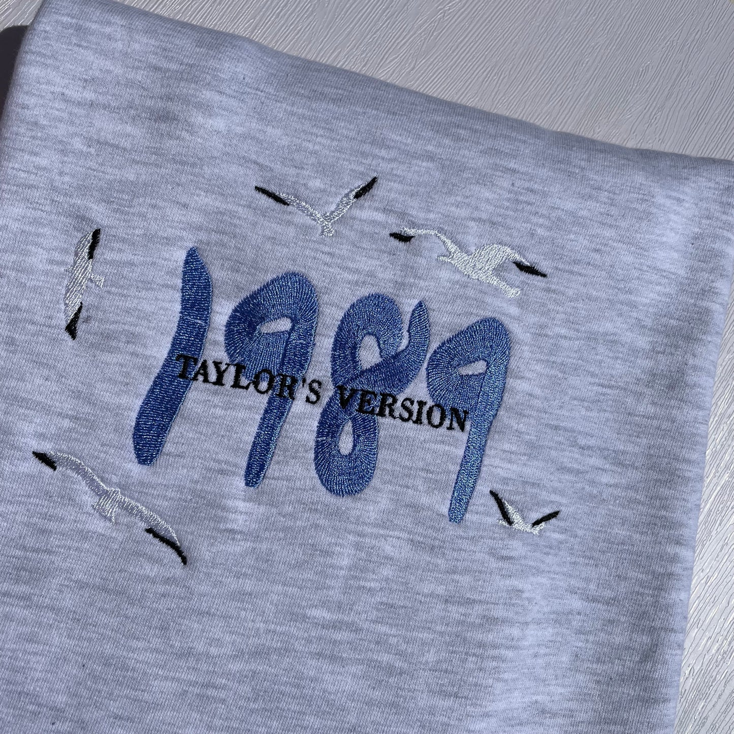 1989 Taylor's Version Embroidered Sweatshirt