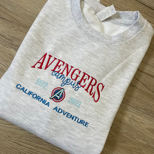 Avengers Embroidered Sweatshirt