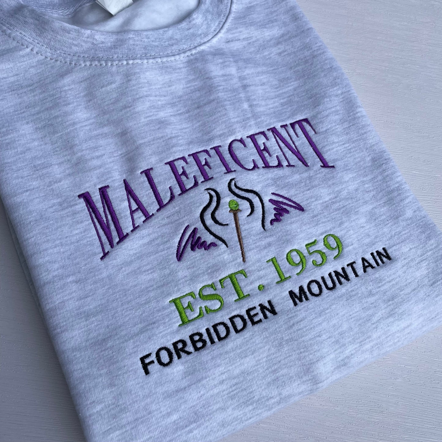 Maleficent Embroidered Sweatshirt