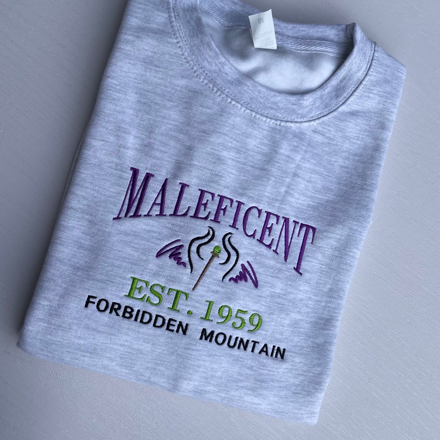 Maleficent Embroidered Sweatshirt