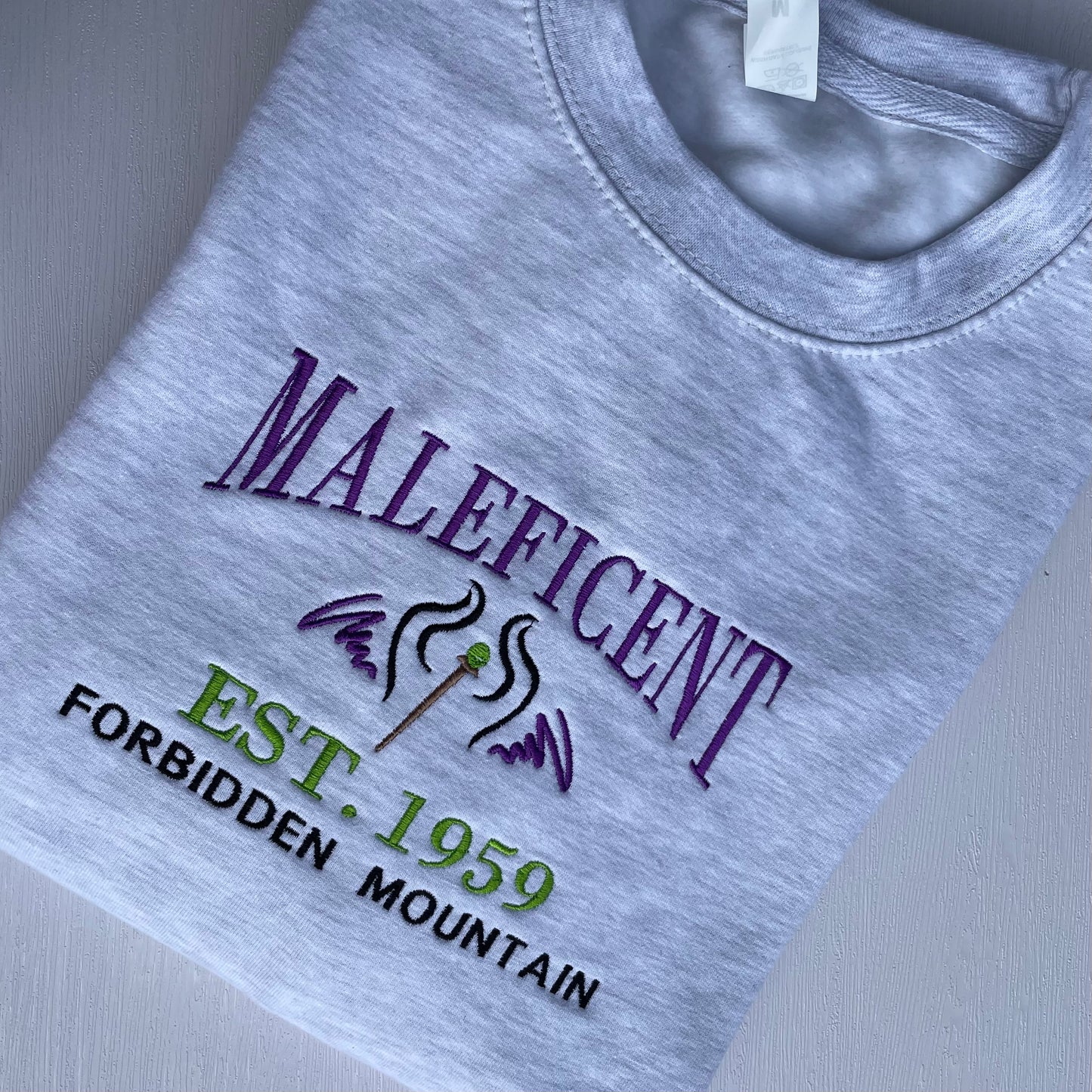 Maleficent Embroidered Sweatshirt