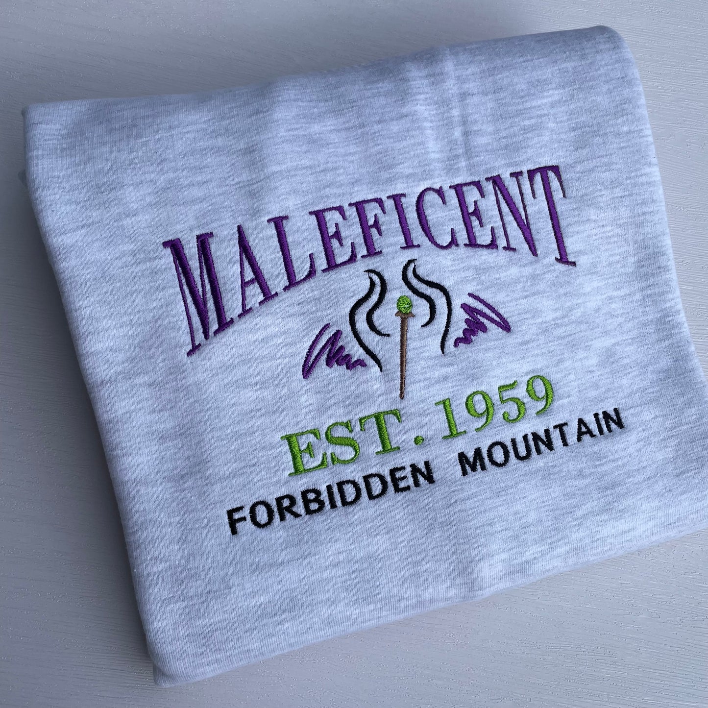 Maleficent Embroidered Sweatshirt