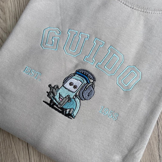 Guido Embroidered Sweatshirt - Pixar Cars