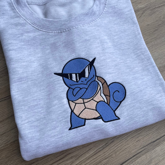 Squirtle Embroidered Sweatshirt - Pokemon
