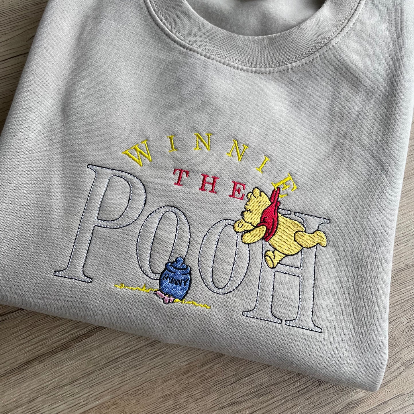 Winnie The Pooh Embroidered Sweatshirt