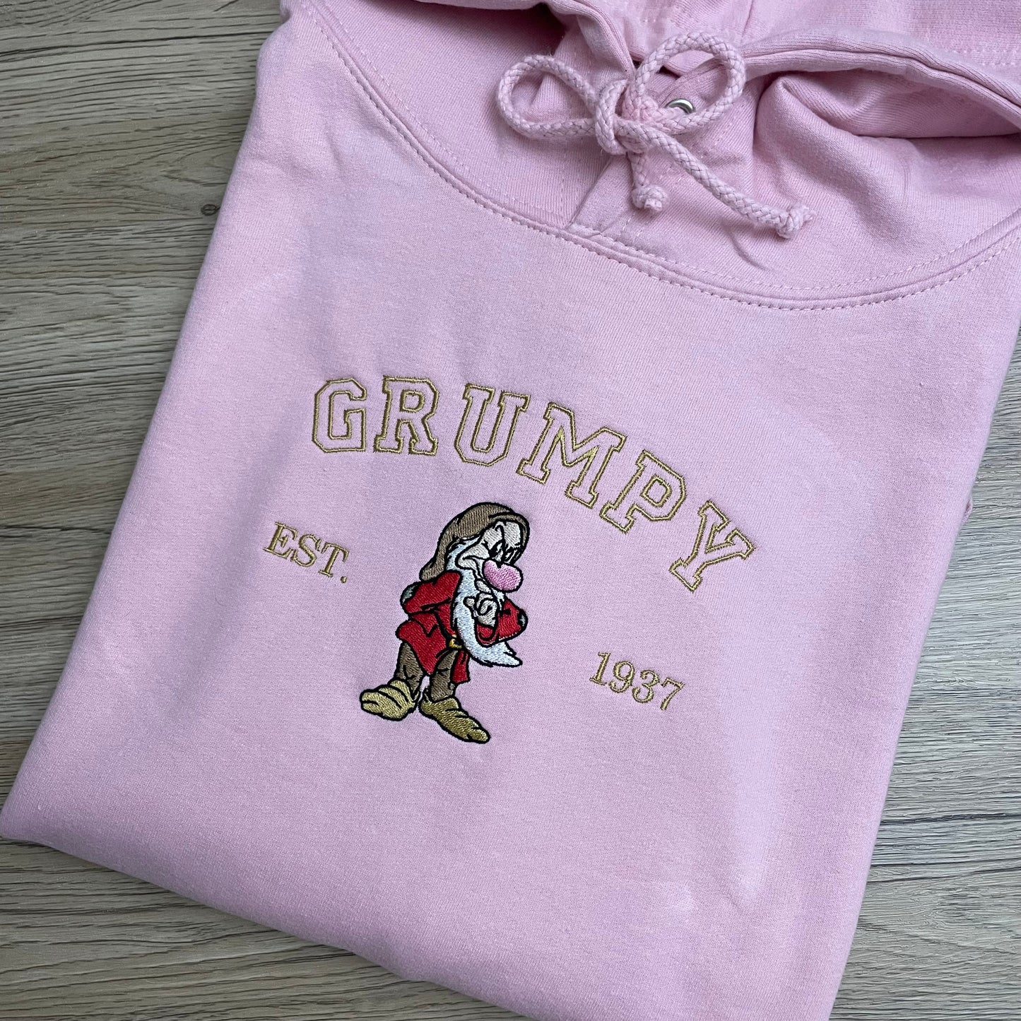 Grumpy Dwarf Embroidered Sweatshirt