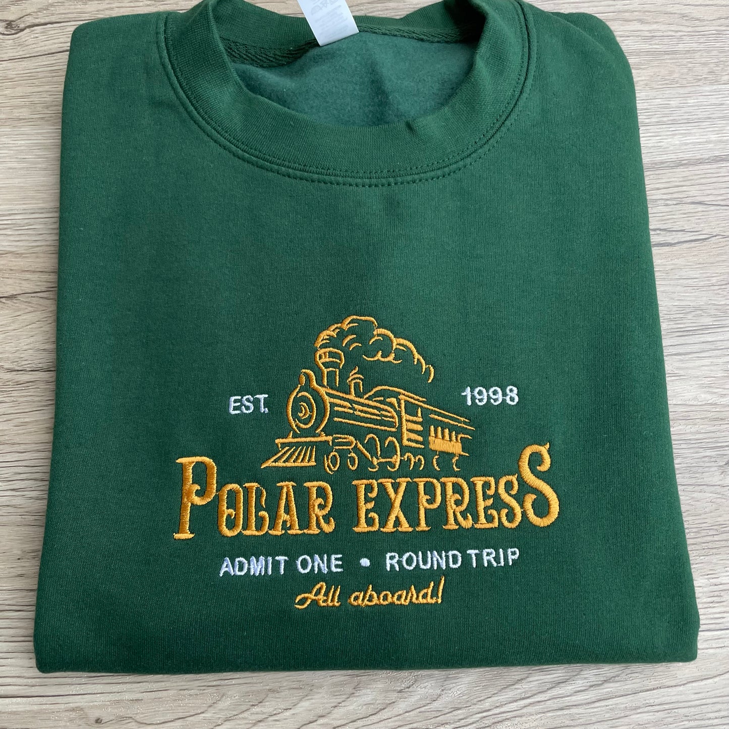 Polar Express Embroidered Sweatshirt