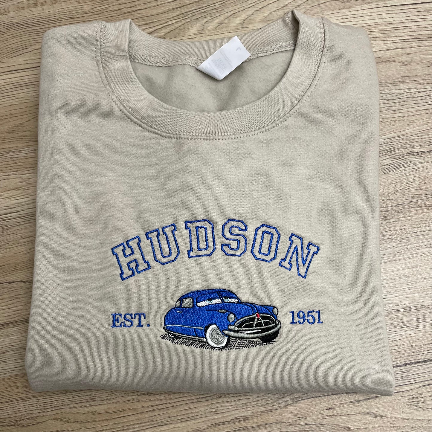 Hudson Embroidered Sweatshirt - Pixar Cars