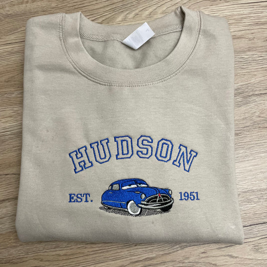 Hudson Embroidered Sweatshirt - Pixar Cars
