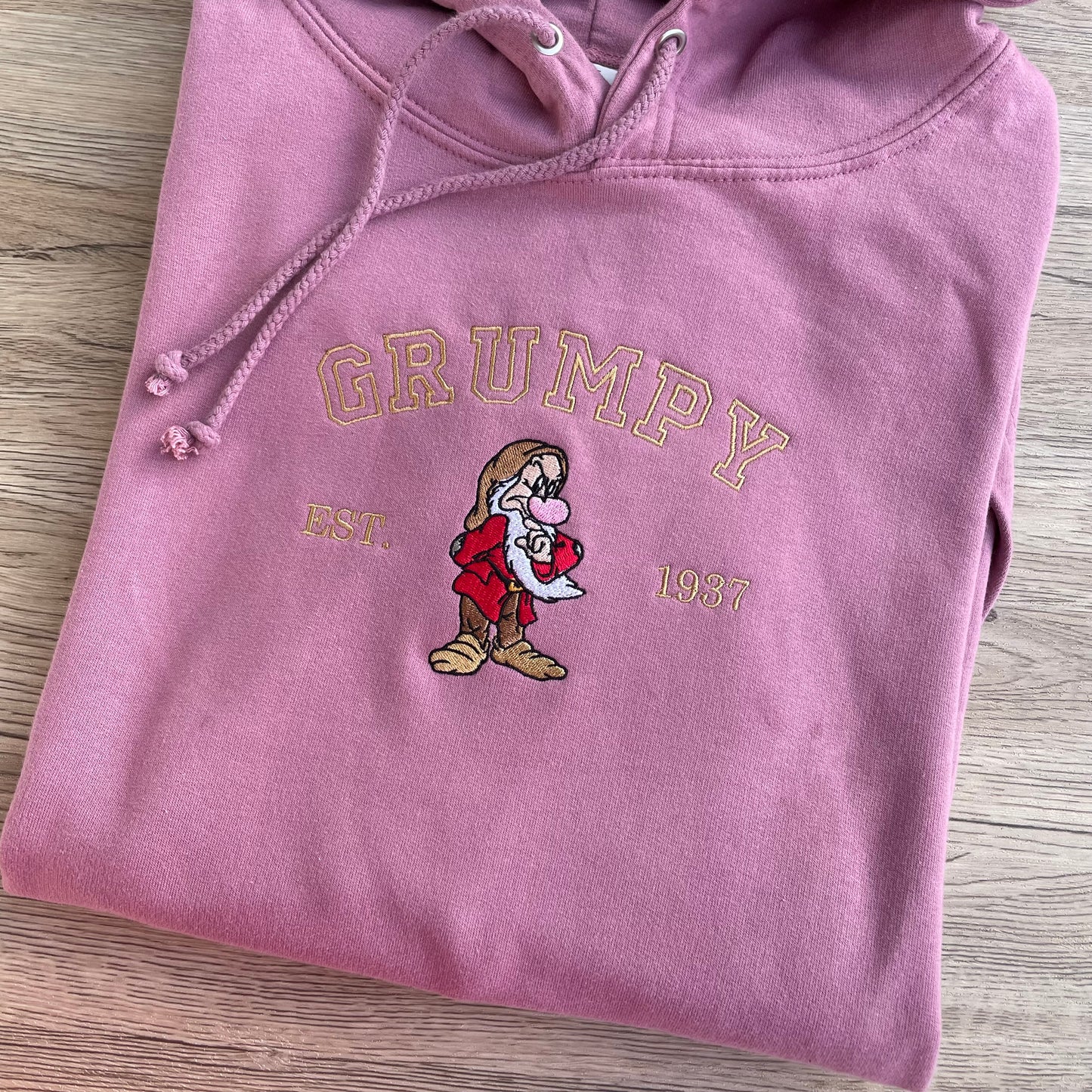 Grumpy Dwarf Embroidered Sweatshirt