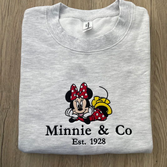 Minnie & Co Embroidered Sweatshirt