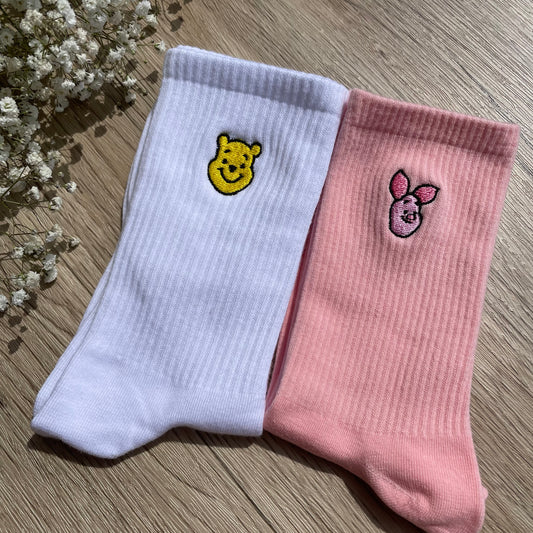 Winnie the Pooh Socks - Piglet Socks