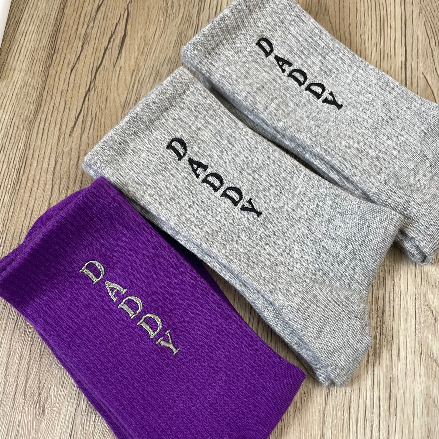 Personalised Daddy Socks - Mummy Socks