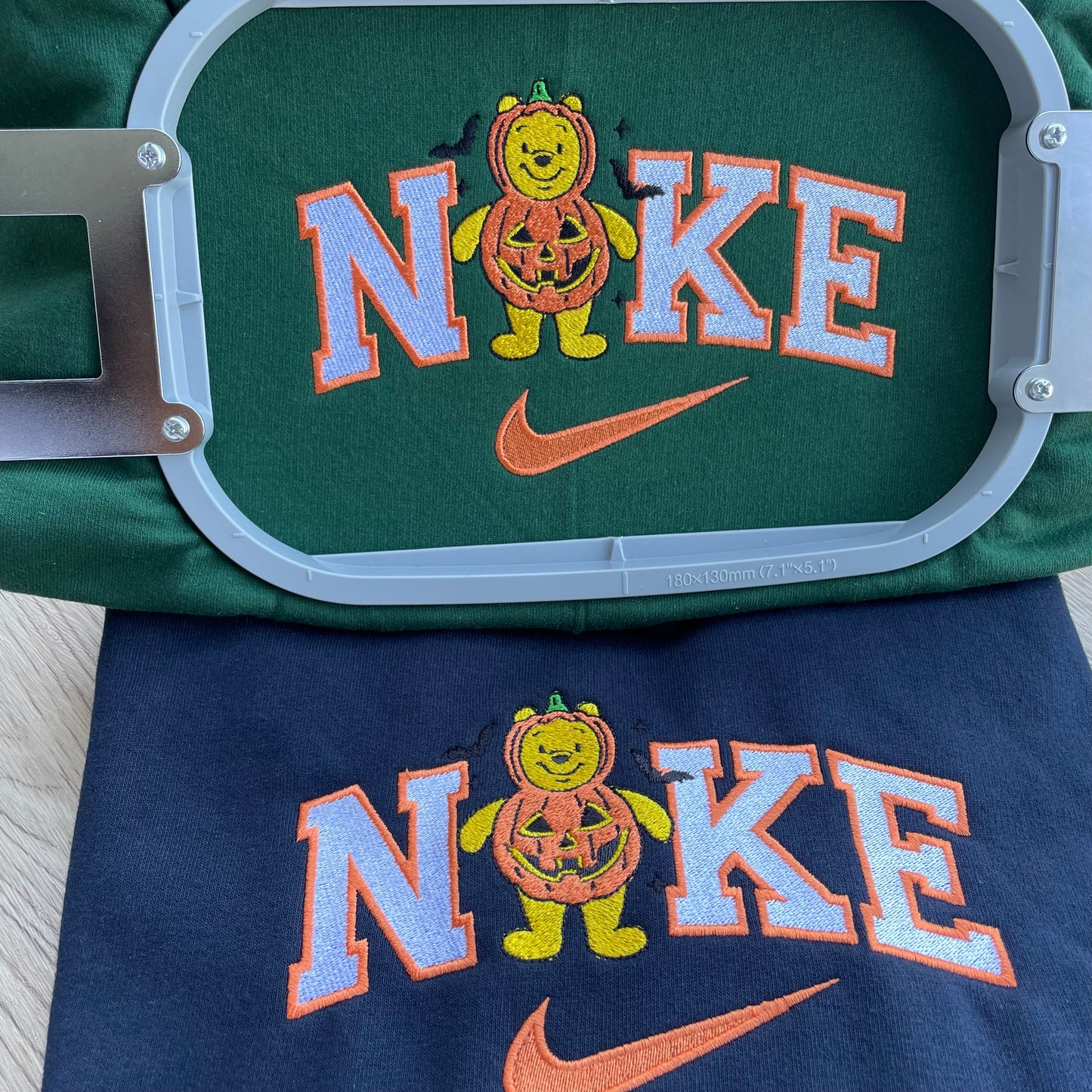 Nike Winnie Pumpkin Embroidered Sweatshirt