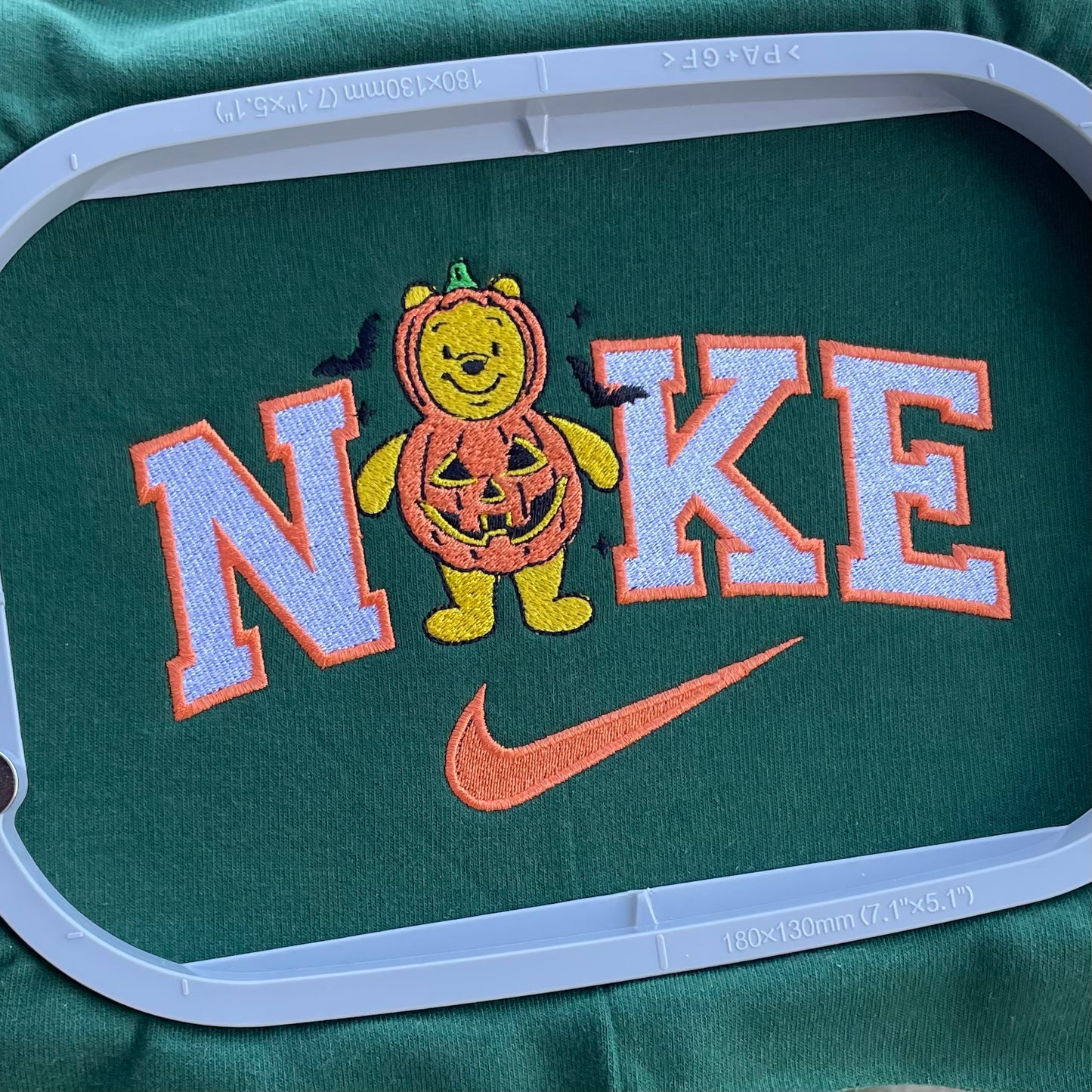 Nike Winnie Pumpkin Embroidered Sweatshirt