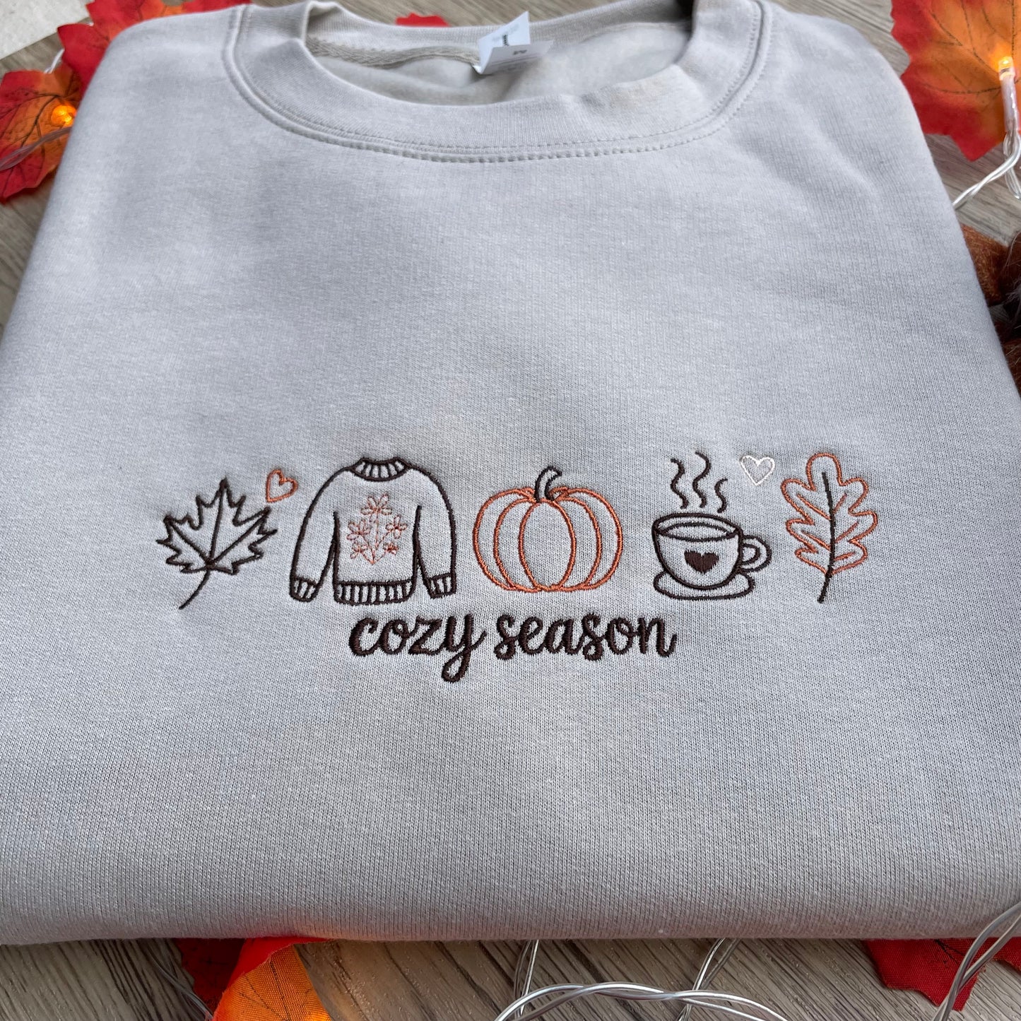 Cozy Season Embroidered Sweatshirt