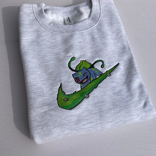 Bulbasaur Embroidered Sweatshirt