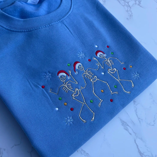 Dancing Skeletons Christmas Sweatshirt