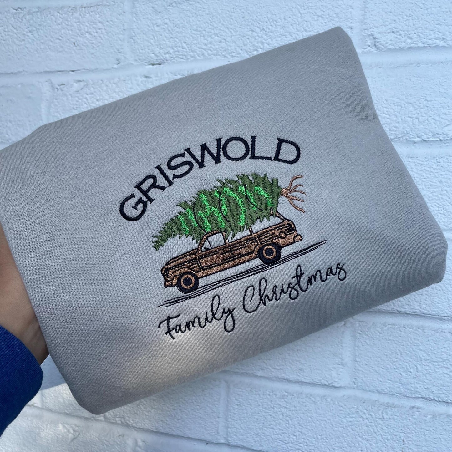 Griswold Family Christmas Embroidered Sweatshirt