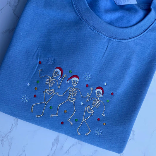 Dancing Skeletons Christmas Sweatshirt