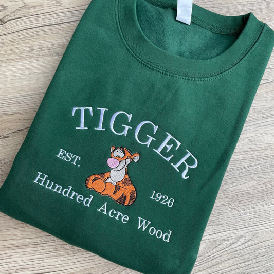 Tigger Embroidered Sweatshirt