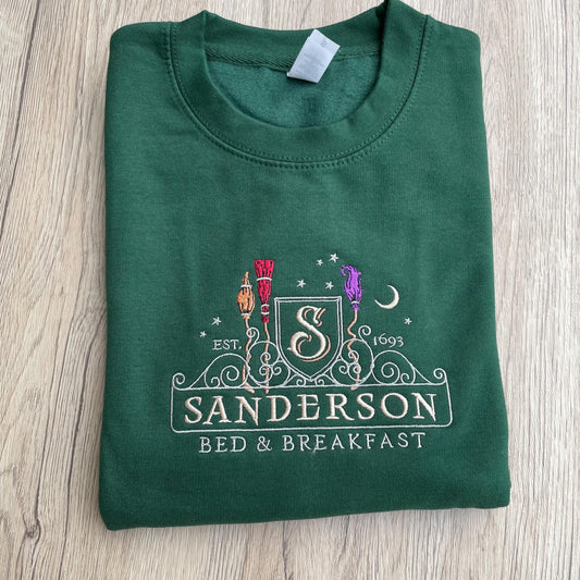 Sanderson Sisters Embroidered Sweatshirt