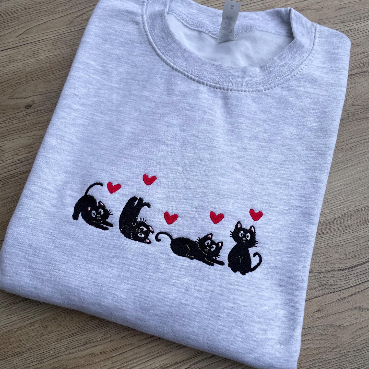 Funny Cat Valentine Sweatshirt