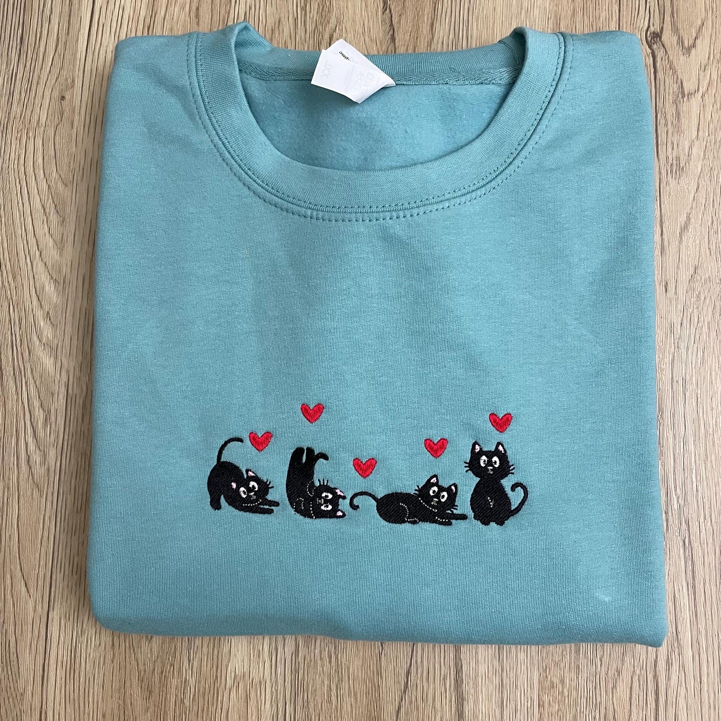 Funny Cat Valentine Sweatshirt